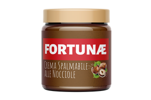 Crema Spalmabile alla Nocciola, Latte e Cacao - FORTUNAE